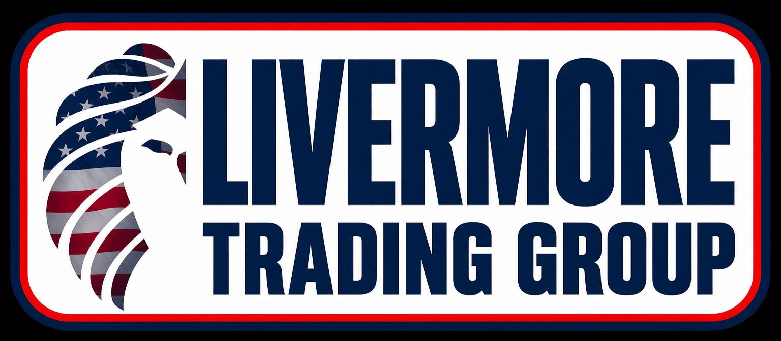 Livermore Trading Group — American flag half-lion logo